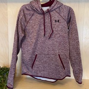 Women's UA Maroon Hoodie- Size Small